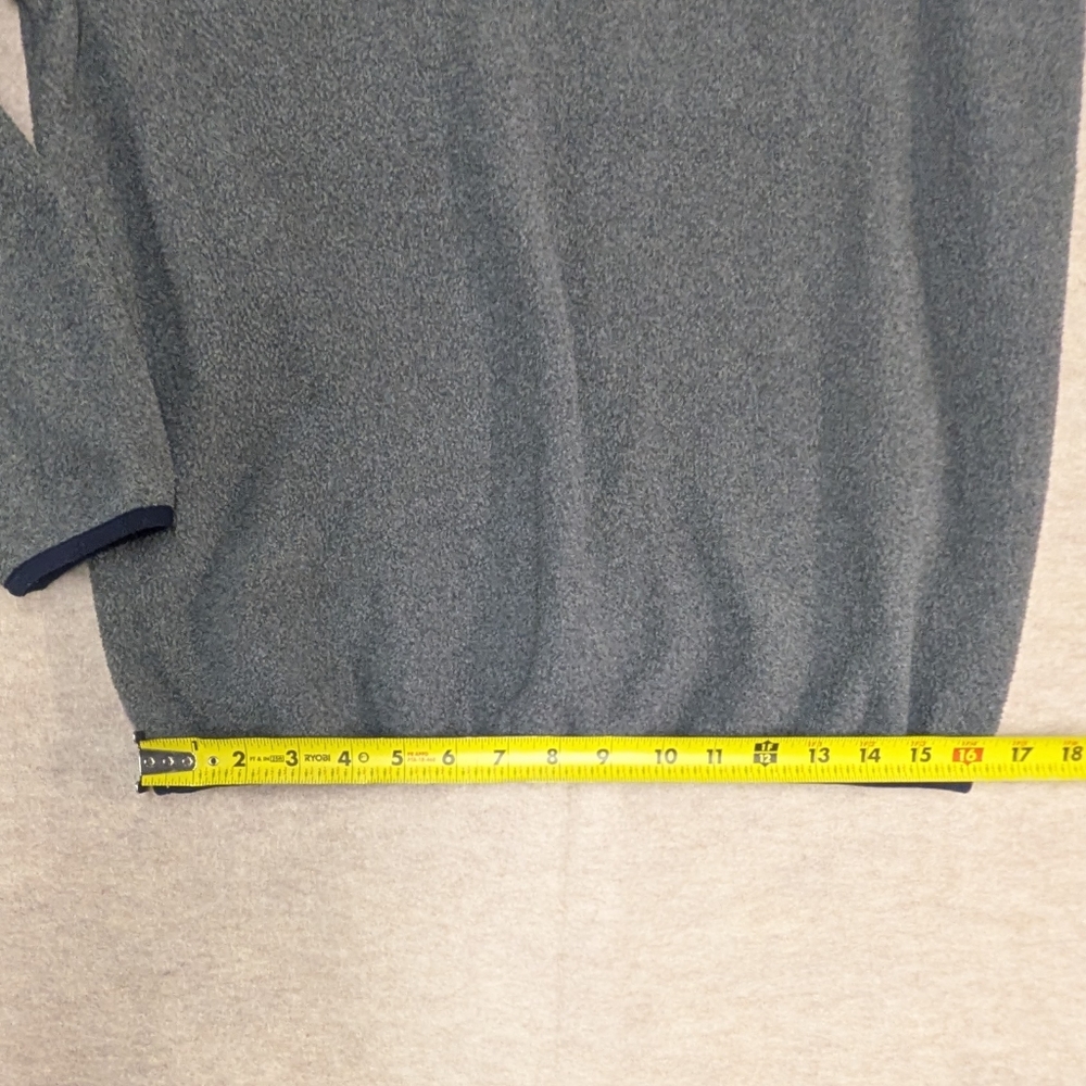 Patagonia Synchilla Snap Gray Fleece Pullover Size Small Men Or Women - Picture 6 of 8
